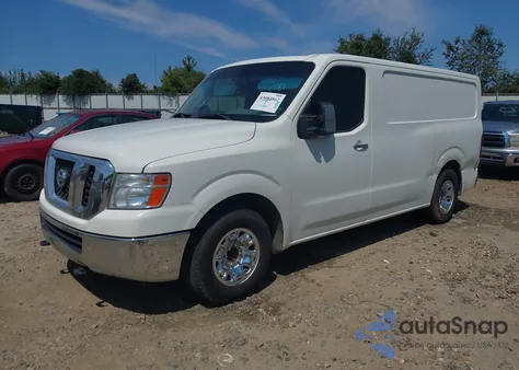 2015 Nissan Nv Cargo Nv2500 Hd Sl V8 из США, поврежденный, VIN 1N6AF0KY1FN802460